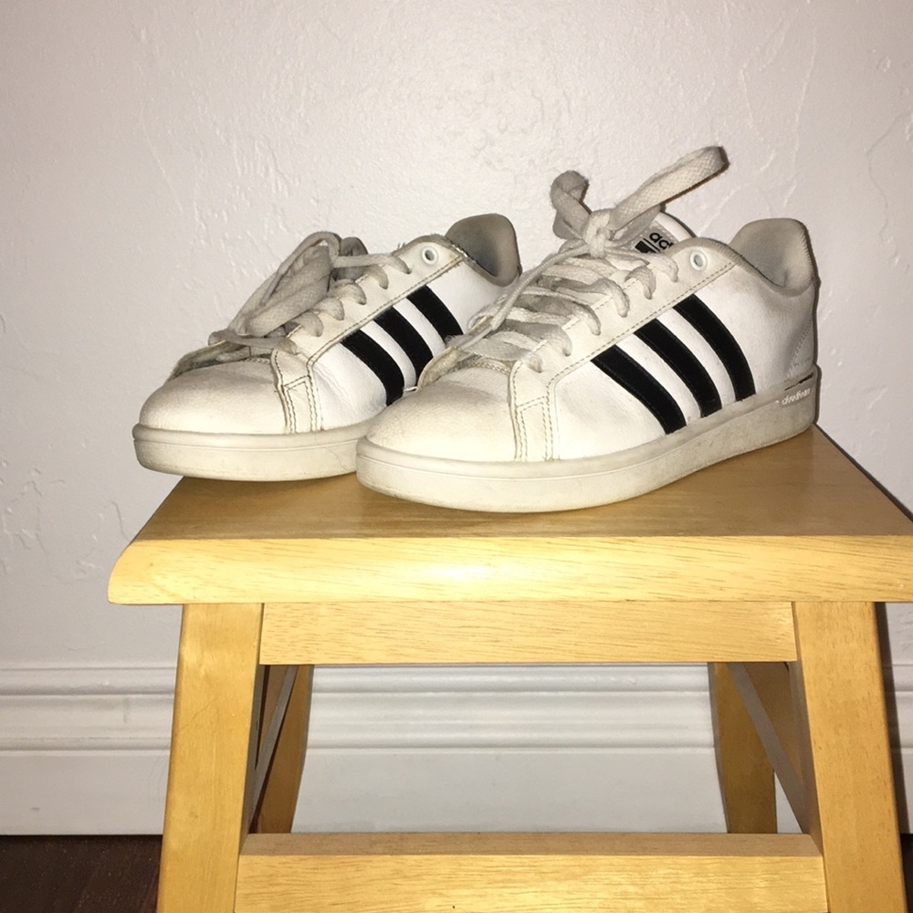 Adidas shoes.